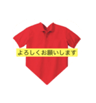 赤ポロ（個別スタンプ：8）