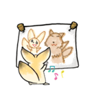 チベ先輩とフェネ後輩（個別スタンプ：20）