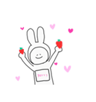たたかえるうさぎ（個別スタンプ：2）