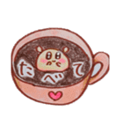 プカプカ浮かぶマシュマロ（個別スタンプ：2）