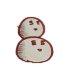 プカプカ浮かぶマシュマロ（個別スタンプ：7）
