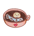 プカプカ浮かぶマシュマロ（個別スタンプ：12）
