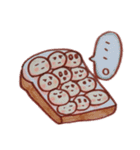 プカプカ浮かぶマシュマロ（個別スタンプ：17）