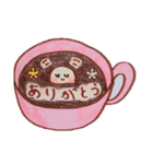 プカプカ浮かぶマシュマロ（個別スタンプ：25）