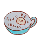 プカプカ浮かぶマシュマロ（個別スタンプ：30）