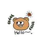 くまのくまを（個別スタンプ：9）
