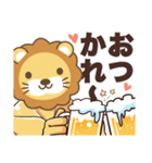 知識マッチョ！ ライオンスタンプ（個別スタンプ：10）