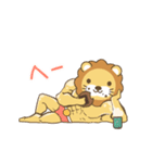 知識マッチョ！ ライオンスタンプ（個別スタンプ：20）