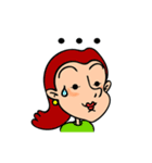 おとぼけ女子（個別スタンプ：7）