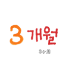 韓国語で記念日2(日本語訳)（個別スタンプ：3）
