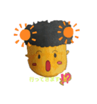 ☆もじゃじゃ☆（個別スタンプ：21）