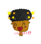 ☆もじゃじゃ☆（個別スタンプ：24）