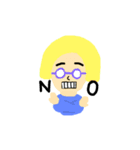 磁石眼鏡（個別スタンプ：6）