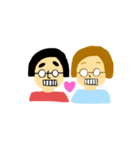 磁石眼鏡（個別スタンプ：8）