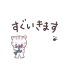 動く ねこにゃんととりちゃんスタンプ（個別スタンプ：4）