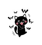 日常で使える黒猫さんの気持ち（個別スタンプ：17）