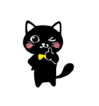 日常で使える黒猫さんの気持ち（個別スタンプ：27）
