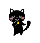 日常で使える黒猫さんの気持ち（個別スタンプ：30）
