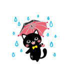 日常で使える黒猫さんの気持ち（個別スタンプ：31）