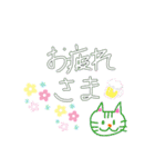 なにげない日常のひとこと。（個別スタンプ：4）