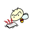 みつばちまーちん☆たまに飛ぶ（個別スタンプ：4）
