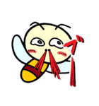 みつばちまーちん☆たまに飛ぶ（個別スタンプ：14）