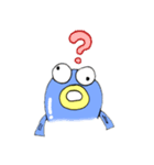 変な魚と愉快な仲間たち（個別スタンプ：1）