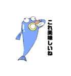 変な魚と愉快な仲間たち（個別スタンプ：11）
