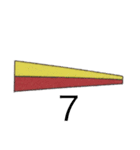 国際信号旗 日常使用用（個別スタンプ：33）