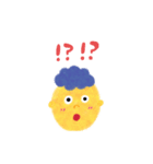イロンナかお。（個別スタンプ：3）
