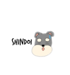 脱力シュナの日常（個別スタンプ：7）