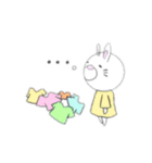 うさぎのうさ美さん（個別スタンプ：6）