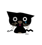 黒猫Amoちゃん（個別スタンプ：2）