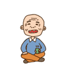 じじいとばばあの日常（個別スタンプ：1）