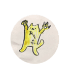 猫丸たちの一日 9歳が作るゆるかわスタンプ（個別スタンプ：8）