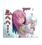 桜ハナの敬語スタンプ（個別スタンプ：4）