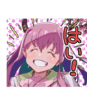 桜ハナの敬語スタンプ（個別スタンプ：7）