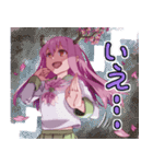 桜ハナの敬語スタンプ（個別スタンプ：8）