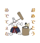 ちょい悪ウサギ！（個別スタンプ：34）