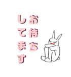 ちょい悪ウサギ！（個別スタンプ：36）