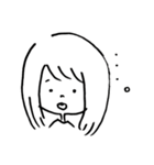 ゆるっとおんなのこ（個別スタンプ：6）