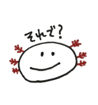 落書きウーパールーパー（個別スタンプ：37）