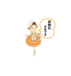 バレエユニフォーム（個別スタンプ：3）