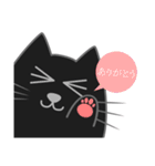 黒猫・ドンドン -日常- (日本語)（個別スタンプ：5）