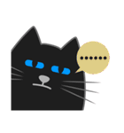 黒猫・ドンドン -日常- (日本語)（個別スタンプ：8）