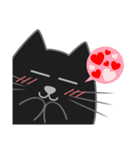 黒猫・ドンドン -日常- (日本語)（個別スタンプ：13）