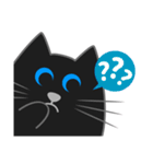 黒猫・ドンドン -日常- (日本語)（個別スタンプ：14）