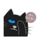 黒猫・ドンドン -日常- (日本語)（個別スタンプ：16）
