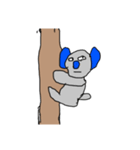 不揃いの動物たち（個別スタンプ：4）