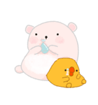 Baby Kuma Yokoと Lemmon Chicks（個別スタンプ：30）